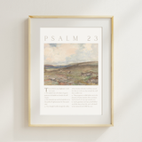 Psalm 23 Art Print