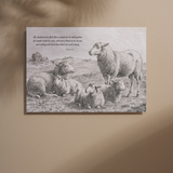 He Shall Gently Lead Printable Wall Art
