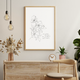 He Faithful Will Remain Printable Wall Art