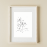 He Faithful Will Remain Printable Wall Art
