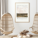 Think on These Things Printable Wall Art