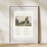 This My Father's World Printable Wall Art