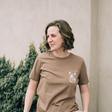Sow the Seeds T-shirt in Vintage Brown