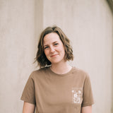 Sow the Seeds T-shirt in Vintage Brown