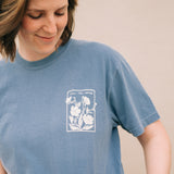 Sow the Seeds Graphic T-shirt in Tide