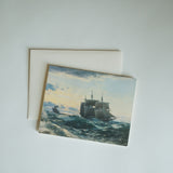 At Sea Note Card Set