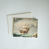 At Sea Note Card Set