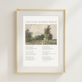 This is My Father's World Art Print