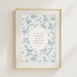 Bless the Lord Art Print