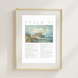Psalm 91 Art Print