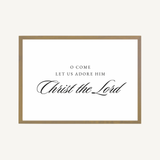 Christ the Lord Printable Wall Art