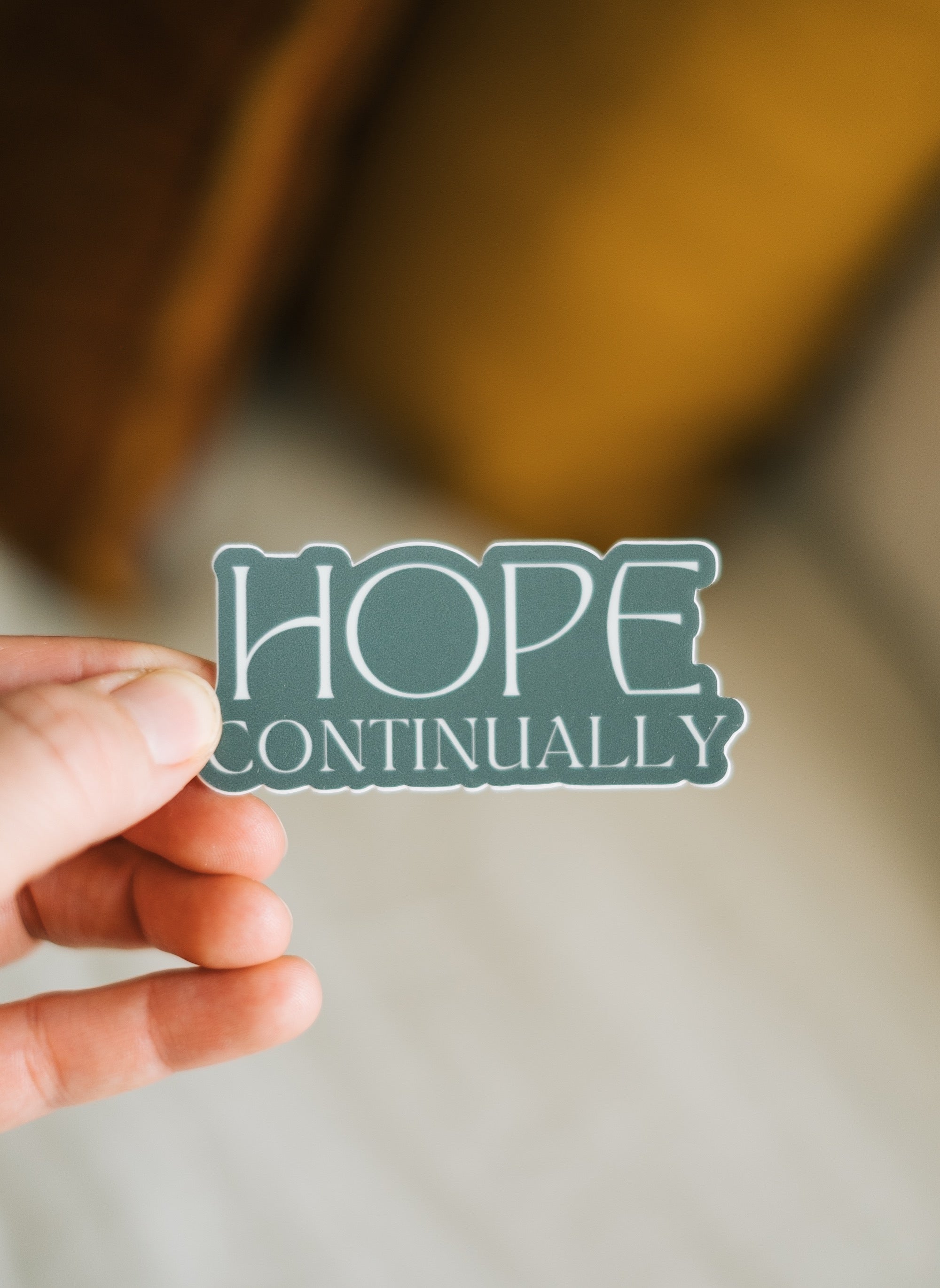 Hope Continually Sticker | Green – These Stones