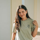 Tis So Sweet Graphic T-shirt in Thyme