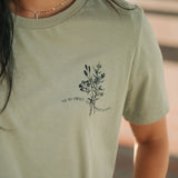 Tis So Sweet Graphic T-shirt in Thyme