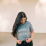 God is the Ruler Yet Graphic T-shirt in Storm