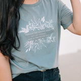 God is the Ruler Yet Graphic T-shirt in Storm