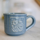 Sow the Seeds Mug in Slate