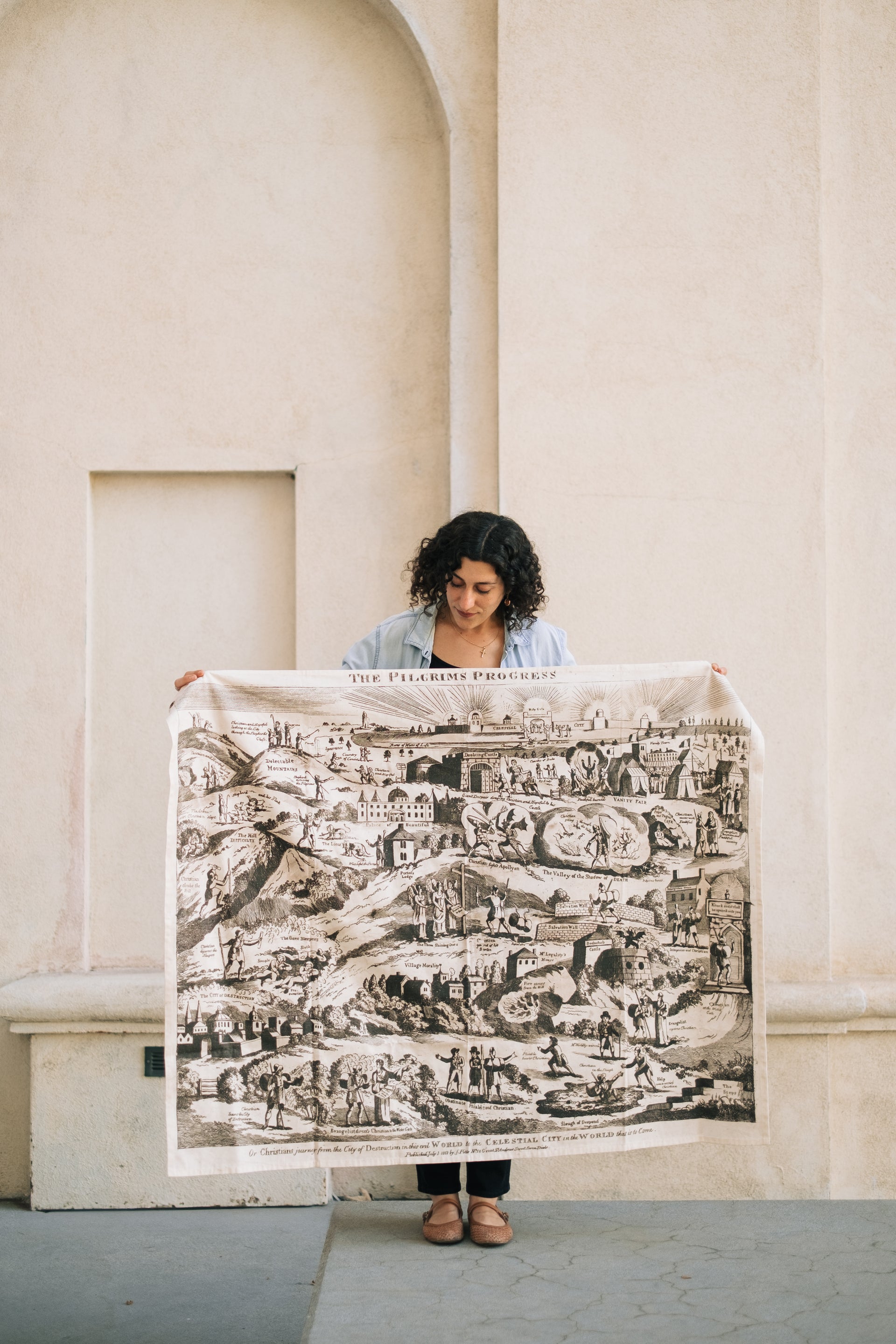 Pilgrim's Progress by John Bunyan - Wall Tapestry