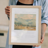 Great is Thy Faithfulness Hymn Art Print