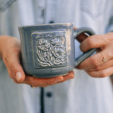 Sow the Seeds Mug in Slate