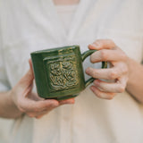 Sow the Seeds Mug in Moss