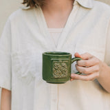 Sow the Seeds Mug in Moss