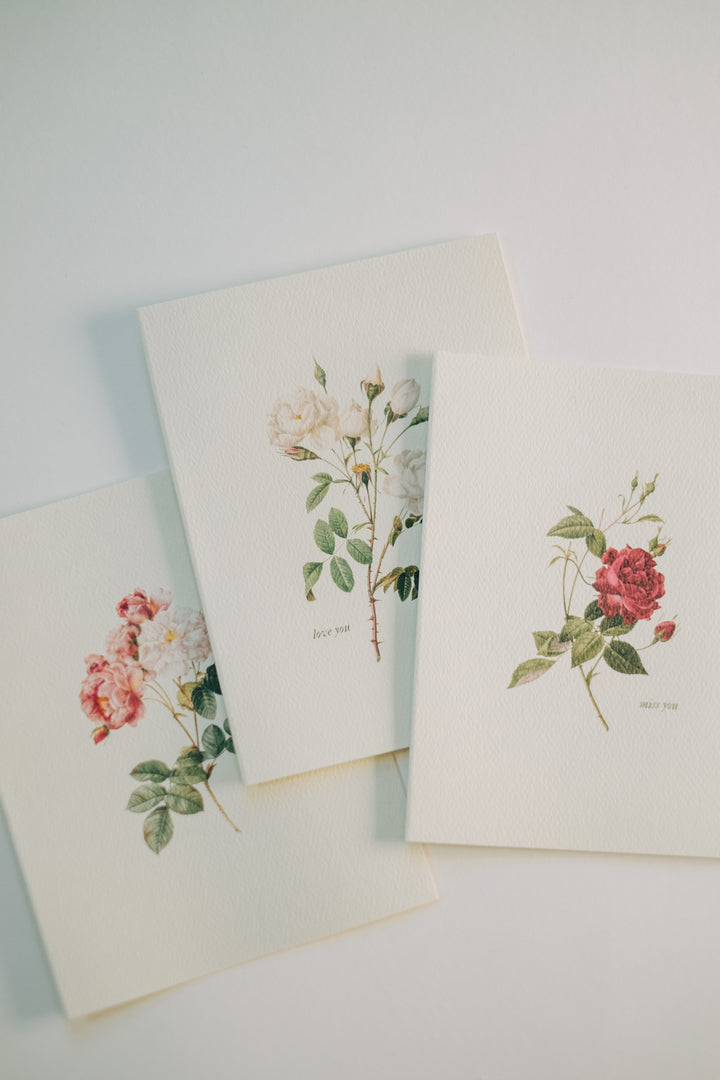 Roses Note Card Set – These Stones