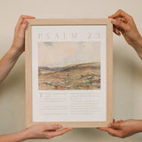 Psalm 23 Art Print