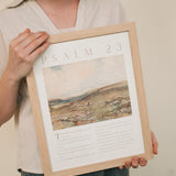 Psalm 23 Art Print