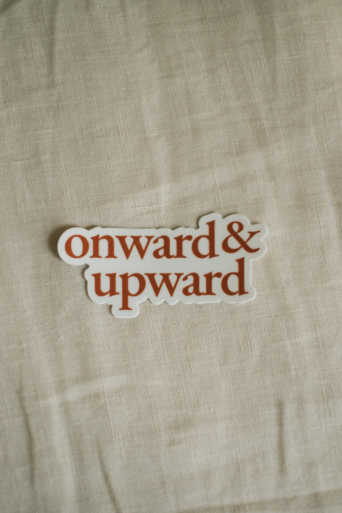 Onward & Upward Sticker – These Stones