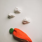 Quiet Toys: Rabbits & Carrot Pouch