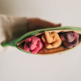 Quiet Toys: Elephants & Leaf Pouch