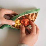 Quiet Toys: Elephants & Leaf Pouch