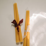 Classic Beeswax Taper Candles