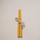 Classic Beeswax Taper Candles