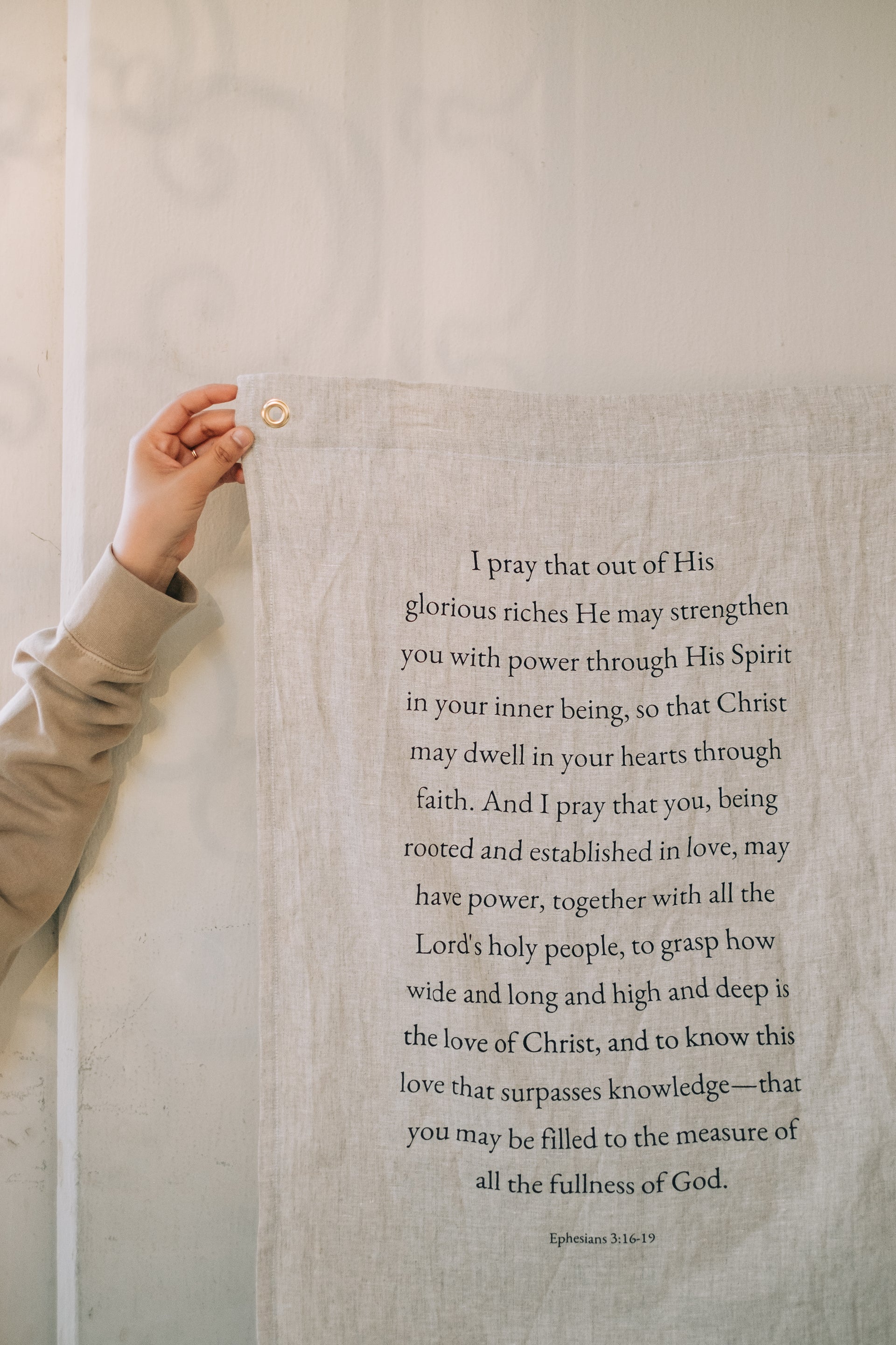 Ephesians Flag in Pebble