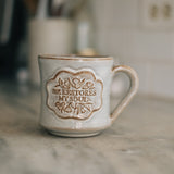 He Restores My Soul Mug in Toast