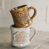 He Restores My Soul Mug in Amber