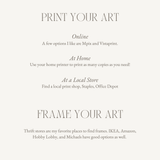 Psalm 91 Art Print